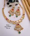 05 MH Designer Golden Matte Hasadi Set Wholesale Shop In Surat
